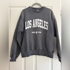 Anine Bing Los Angeles crewneck sweatshirt size S